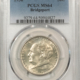 New Certified Coins 1918 LINCOLN-ILLINOIS COMMEM HALF DOLLAR – PCGS MS-64, FLASHY WHITE, LOOKS GEM!