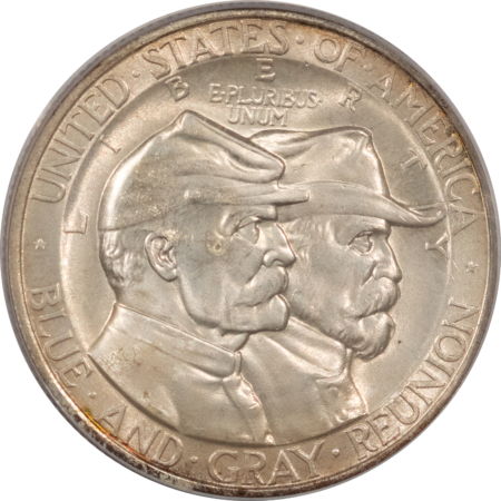 CAC Approved Coins 1936 GETTYSBURG COMMEMORATIVE HALF DOLLAR – PCGS MS-65, FRESH, PQ++, OGH & CAC!