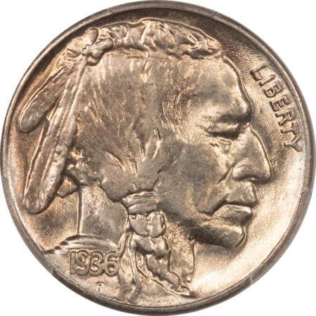 Buffalo Nickels 1936-S BUFFALO NICKEL – PCGS MS-65, PREMIUM QUALITY!