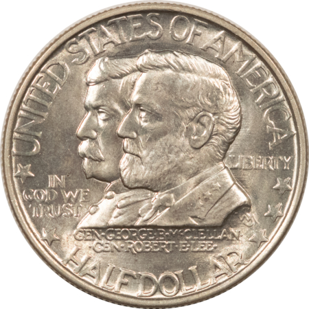 New Store Items 1937 ANTIETAM COMMEMORATIVE HALF DOLLAR – UNCIRCULATED, FLASHY CLAIMS TO GEM!