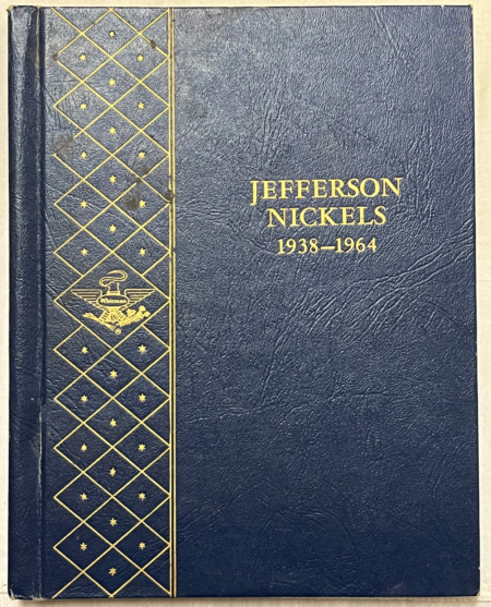 Jefferson Nickels 1938-64D 71 COIN JEFFERSON NICKEL COMPLETE SET NICE CIRC W/ BU 39-S, 50-D, ALBUM