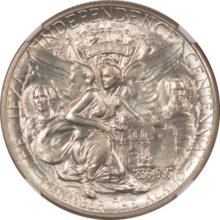 CAC Approved Coins 1938-D TEXAS COMMEMORATIVE HALF DOLLAR – NGC MS-67, SUPERB, PQ & CAC APPROVED!