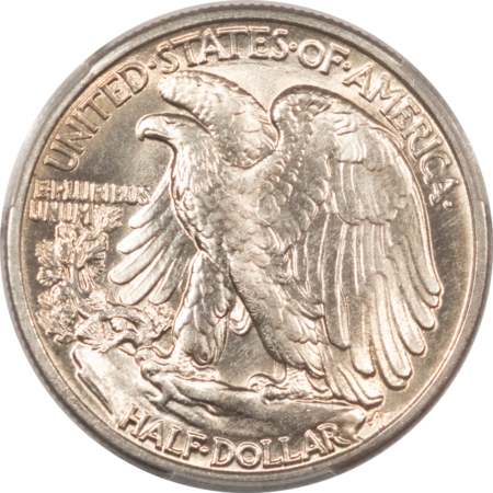 New Certified Coins 1940 WALKING LIBERTY HALF DOLLAR – PCGS MS-64