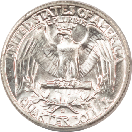 New Certified Coins 1942-S WASHINGTON QUARTER – PCGS MS-66, PREMIUM QUALITY!