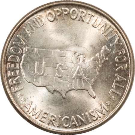 New Store Items 1952 WASHINGTON-CARVER COMMEMEMORATIVE HALF DOLLAR – UNCIRCULATED CLAIMS TO GEM!