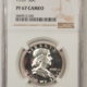 Franklin Halves 1954 PROOF FRANKLIN HALF DOLLAR – NGC PF-67 CAMEO, SUPERB GEM!