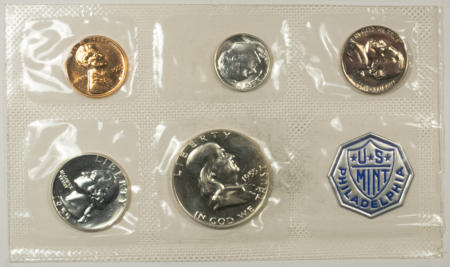 New Store Items 1955 US SILVER PROOF 5 COIN SET – GEM PROOF ORIGINAL ENVELOPE! FLAT PACK!