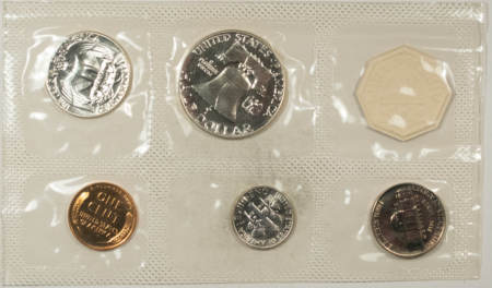 New Store Items 1955 US SILVER PROOF 5 COIN SET – GEM PROOF ORIGINAL ENVELOPE! FLAT PACK!