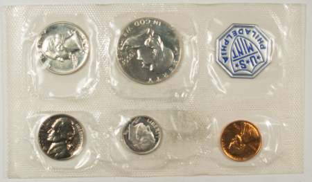 New Store Items 1956 US SILVER PROOF 5 COIN SET – GEM PROOF IN ORIGINAL ENVELOPE!