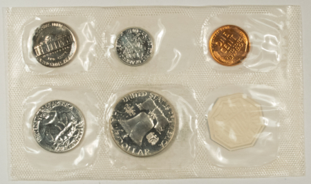 New Store Items 1957 US SILVER PROOF 5 COIN SET – GEM PROOF IN ORIGINAL ENVELOPE!