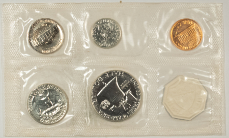 New Store Items 1959 US SILVER PROOF 5 COIN SET – GEM PROOF IN ORIGINAL ENVELOPE!