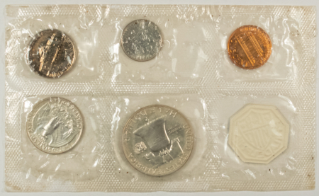 New Store Items 1960 US SILVER PROOF 5 COIN SET, SMALL DATE SET – GEM PROOF IN ORIGINAL ENVELOPE