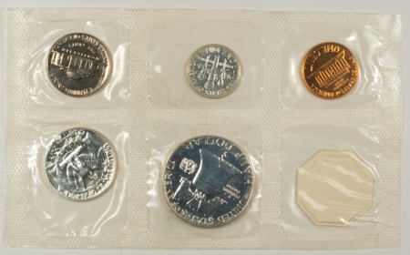 New Store Items 1960 US SILVER PROOF 5 COIN SET – GEM PROOF IN ORIGINAL ENVELOPE!