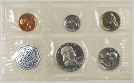 New Store Items 1963 US SILVER PROOF 5 COIN SET – GEM PROOF IN ORIGINAL ENVELOPE!