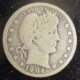 Barber Quarters 1905-S BARBER QUARTER – PLEASING CIRCULATED EXAMPLE!