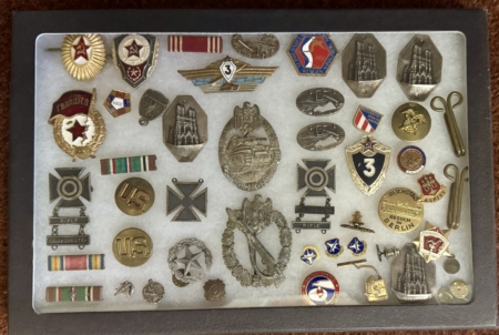 Miscellaneous COLLECTION OF 45+ RUSSIA, NAZI GERMANY, U.S. MILITARY MEDALS, DECORATIONS, ETC!