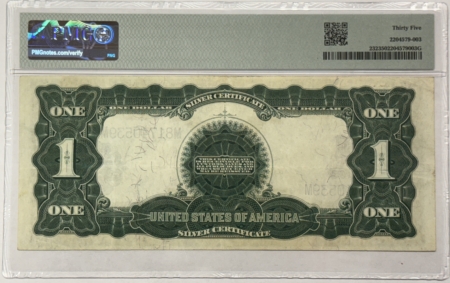 Large Silver Certificates 1899 $1 SILVER CERTIFICATE, FR#232 – PMG 35 VERY FINE! LOOKS BETTER!