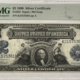 Large Silver Certificates 1899 $1 SILVER CERTIFICATE, FR#232 – PMG 35 VERY FINE! LOOKS BETTER!