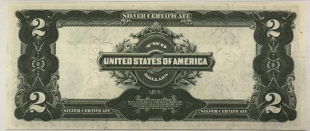 Large Silver Certificates 1899 $2 SILVER CERTIFICATE WASHINGTON FR#253 – PMG 35 VERY FINE LOOKS WAY BETTER