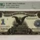 Large Silver Certificates 1899 $2 SILVER CERTIFICATE WASHINGTON FR#253 PMG VF-35 BRIGHT PAPER LOOKS BETTER