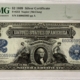 Large Silver Certificates 1899 $5 SILVER CERTIFICATE, INDIAN CHIEF, FR#281 PMG VERY FINE 20, NICE ORIGINAL