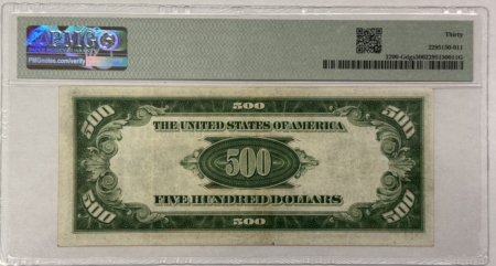 New Store Items 1928 $500 FEDERAL RESERVE NOTE, G-CHICAGO, FR#2200, DARK GREEN, PMG VF-30, TOUGH