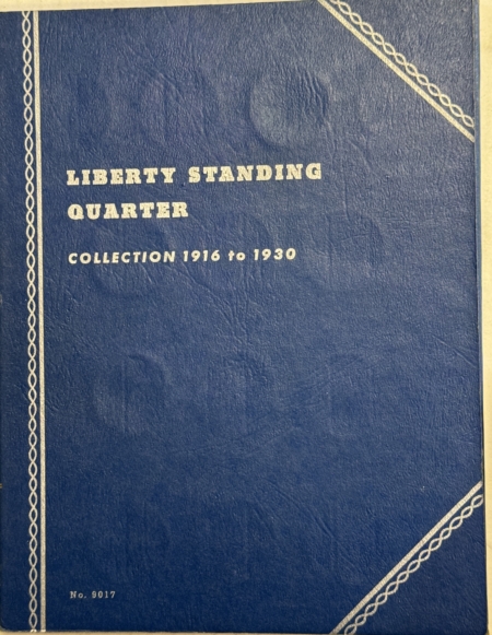 New Store Items 1925-1930-S 14 COIN STANDING LIBERTY QUARTERS PARTIAL SET, NO 27-S, WHOLESOME!