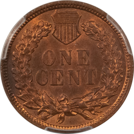 Indian 1882 INDIAN CENT – PCGS MS-64 RB, LUSTROUS AND PREMIUM QUALITY!