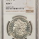 Morgan Dollars 1891 $1 MORGAN DOLLAR – NGC AU-55 PL, SCARCE IN PROOFLIKE, LOOKS DMPL!