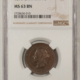 New Certified Coins CANADA 1897 LARGE CENT, KM-7 – NGC MS-63 BN