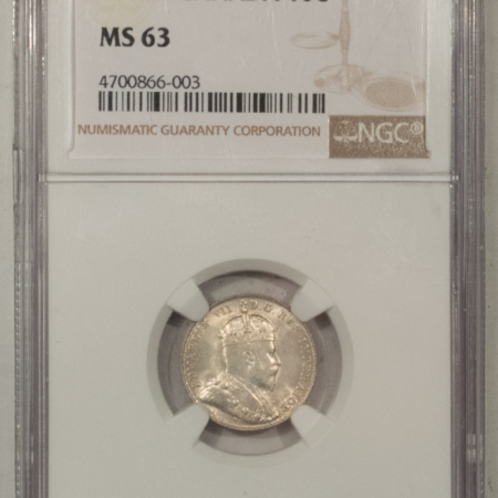 New Certified Coins CANADA 1902H 10C KM-10 – NGC MS-63 HEATON MINT FRESH & FLASHY!