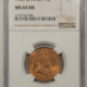 New Certified Coins CANADA 1907-H EDWARD VIII 1c, NGC MS-63 RB, REALLY CHOICE, CONSERVATIVELY GRADED