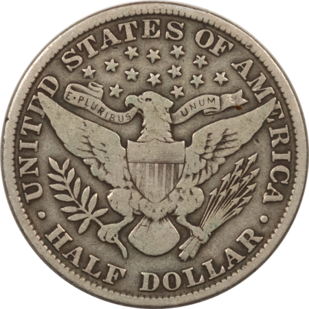 Barber Halves 1909 BARBER HALF DOLLAR – VERY NICE HIGH GRADE CIRCULATED EXAMPLE!