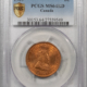 New Certified Coins CANADA 1913 CENT KM-21 – PCGS MS-64 RB, REALLY PRETTY!