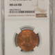 New Certified Coins CANADA 1911 LARGE CENT, KM-21 – PCGS MS-64 RD, FULL BLAZING RED!