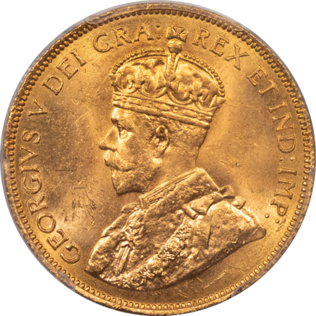 New Certified Coins CANADA 1913 $10 GOLD, GEORGE V, PCGS MS-63 “CANADIAN GOLD RESERVE”, .4838 AGW