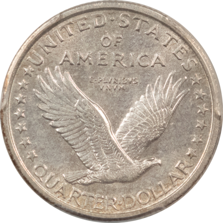 New Certified Coins 1916 STANDING LIBERTY QUARTER – PCGS AU-58, WHITE! TOUGH KEY-DATE!