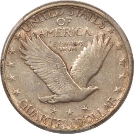 New Certified Coins 1924-D STANDING LIBERTY QUARTER – PCGS AU-50, NICE ORIGINAL!