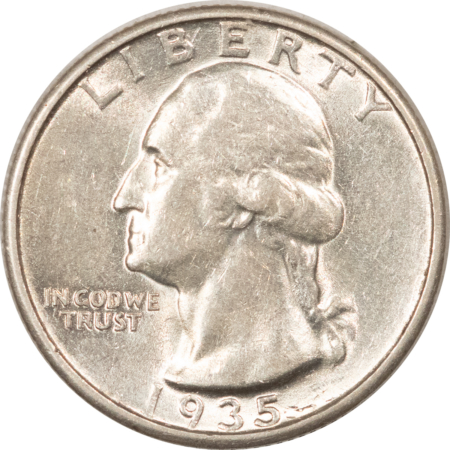 New Store Items 1935 WASHINGTON QUARTER – FLASHY HIGH GRADE EXAMPLE!