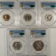 New Certified Coins INCREDIBLE MATCHED 1937 PROOF SET, PCGS SUPERB ORIGINAL GEMS & ALL CAC APPOVED!