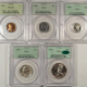 New Certified Coins INCREDIBLE MATCHED 1937 PROOF SET, PCGS SUPERB ORIGINAL GEMS & ALL CAC APPOVED!