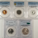 New Certified Coins BEAUTIFUL FRESH 1938 PROOF SET, GEM, EYE APPEALING COINS, ALL HOUSED IN PCGS OGH