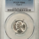 Jefferson Nickels 1942 PROOF JEFFERSON NICKEL TY I, PCGS PR-67, ICY BLUE, PREMIUM QUALITY, PRETTY!