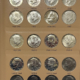 Eisenhower Dollars 2000-2019 60 COIN SACAGAWEA DOLLAR COMPLETE BU/PROOF SET IN DANSCO #8183 ALBUM!