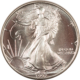 American Silver Eagles 1992 $1 AMERICAN SILVER EAGLE, 1 OZ .999 – GEM UNCIRCULATED WITH PRETTY TONING!