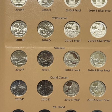 New Store Items 2010-19 WASHINGTON PARKS QUARTERS 200 COMPLETE SET P/D/S/SILVER + EXTRAS DANSCOS