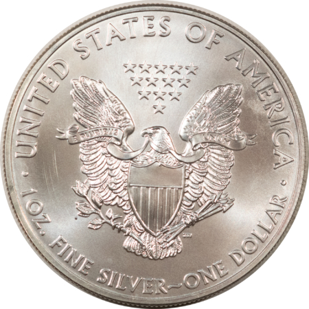 American Silver Eagles 2011 $1 AMERICAN SILVER EAGLE, 1 OZ .999 – GEM UNCIRCULATED!