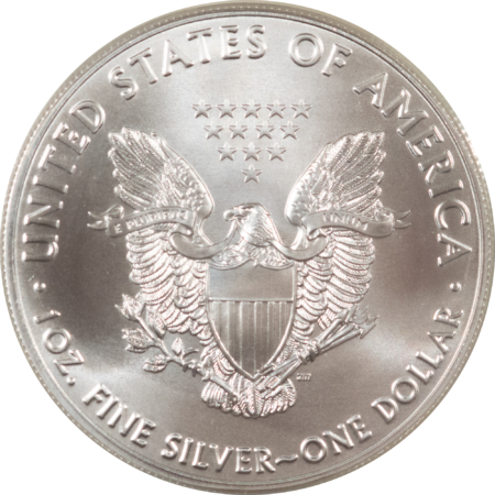 American Silver Eagles 2016 $1 AMERICAN SILVER EAGLE 1 OZ, .999, PCGS MS-70 30TH ANNIVERSARY 1ST STRIKE