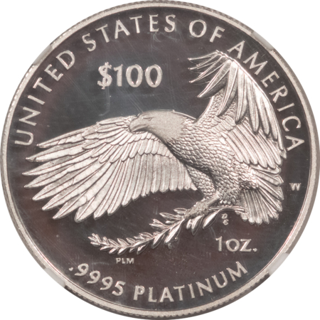 American Platinum Eagles 2021-W $100 1OZ AMERICAN PLATINUM EAGLE .9995 FREEDOM OF RELIGION NGC PF-70 UCAM