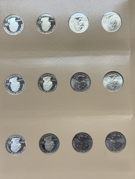 New Store Items 2009-P/D/S & SILVER DC & TERRITORIAL QUARTERS 24 COIN COMPLETE SET IN DANSCO GEM